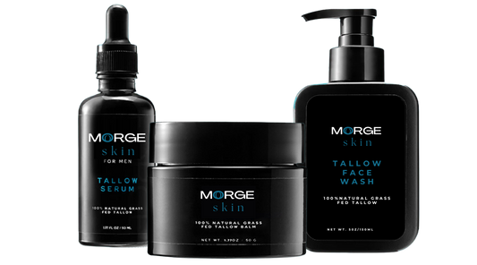 Morge™ Tallow Balsem + Anti-Rimpel Nachtserum + Ochtend Voedende Gezichts